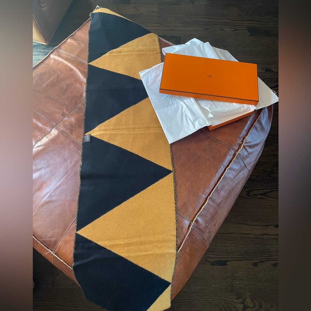 Brand New Hermes Cashmere scarf